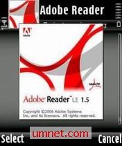 game pic for Adobe Reader LE S60 2nd